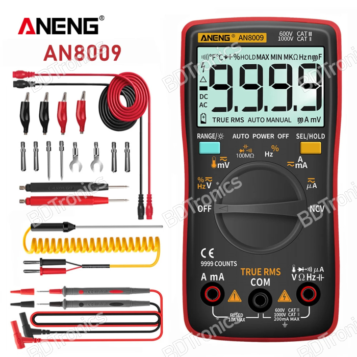 ANENG AN8009 True RMS Digital Multimeter