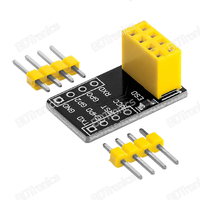 ESP8266 ESP01S Serial UART Breadboard Adapter Breakout Board