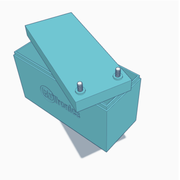 12V Battery Storage Box Encloser 65x152x93mm in BD, Bangladesh by BDTronics