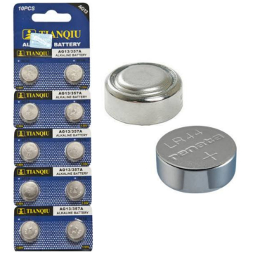 Alkaline Button Cell Battery AG13 LR44 in BD, Bangladesh by BDTronics