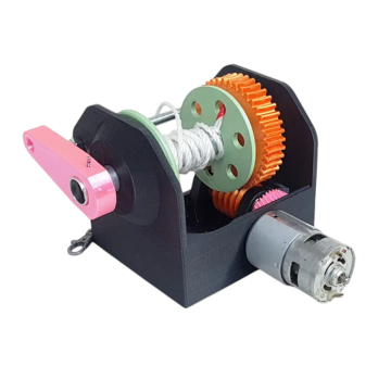 Worm Gearbox High Torque Servo 130RPM with 775 Motor  in BD, Bangladesh by BDTronics