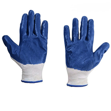 Safety Gloves Nylon Rubber Coated for Industrial Works in BD, Bangladesh by BDTronics