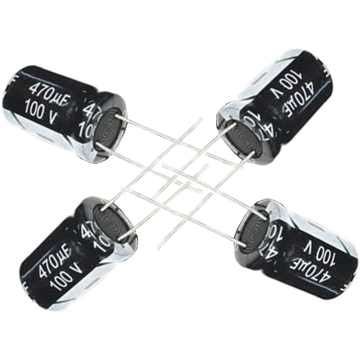 470uF 100V Radial Electrolytic Capacitor in BD, Bangladesh by BDTronics