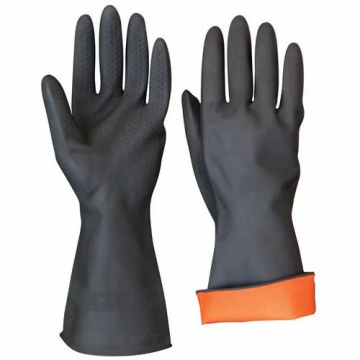 Rubber Hand Gloves Oil Acid Chemical Protection in BD, Bangladesh by BDTronics