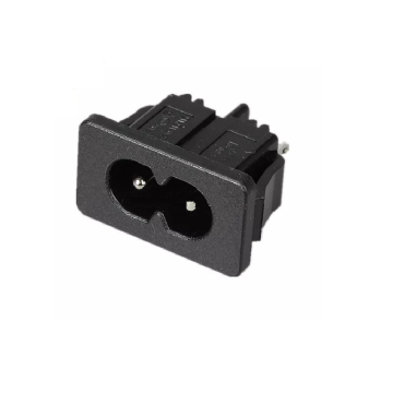 2 Pin AC Plug Panel Mount Connector in BD, Bangladesh by BDTronics