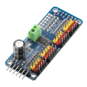 16 Channel 12-bit PWM Servo Driver Controller I2C interface PCA9685 for Arduino in BD, Bangladesh by BDTronics