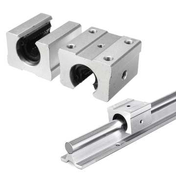 SBR12UU Linear Motion Adjustable Ball Bearing Sliding Block for 12mm Rod in BD, Bangladesh by BDTronics