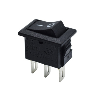 Rocker Switch Mini KCD5-2-101 On/ Off Switch Black in BD, Bangladesh by BDTronics