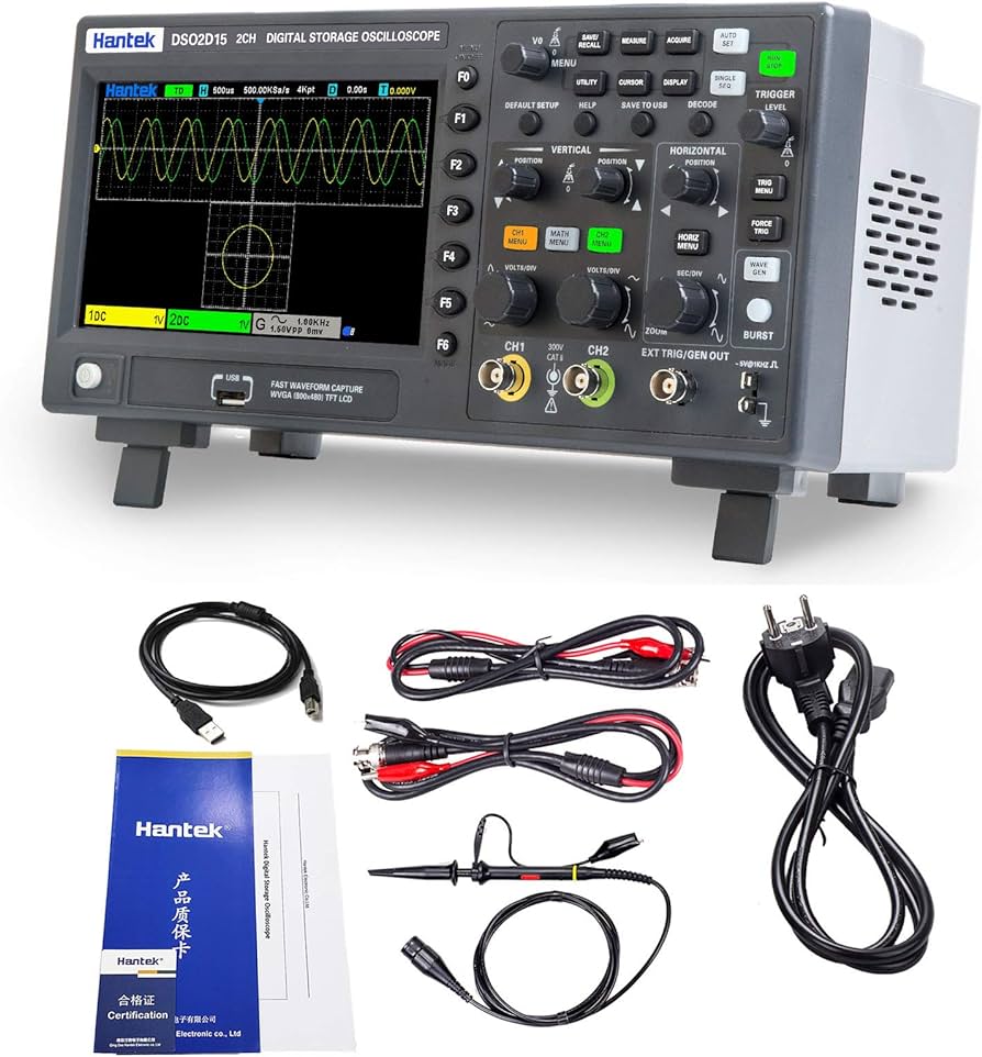 4 different Hantek Digital Oscilloscopes are available now!