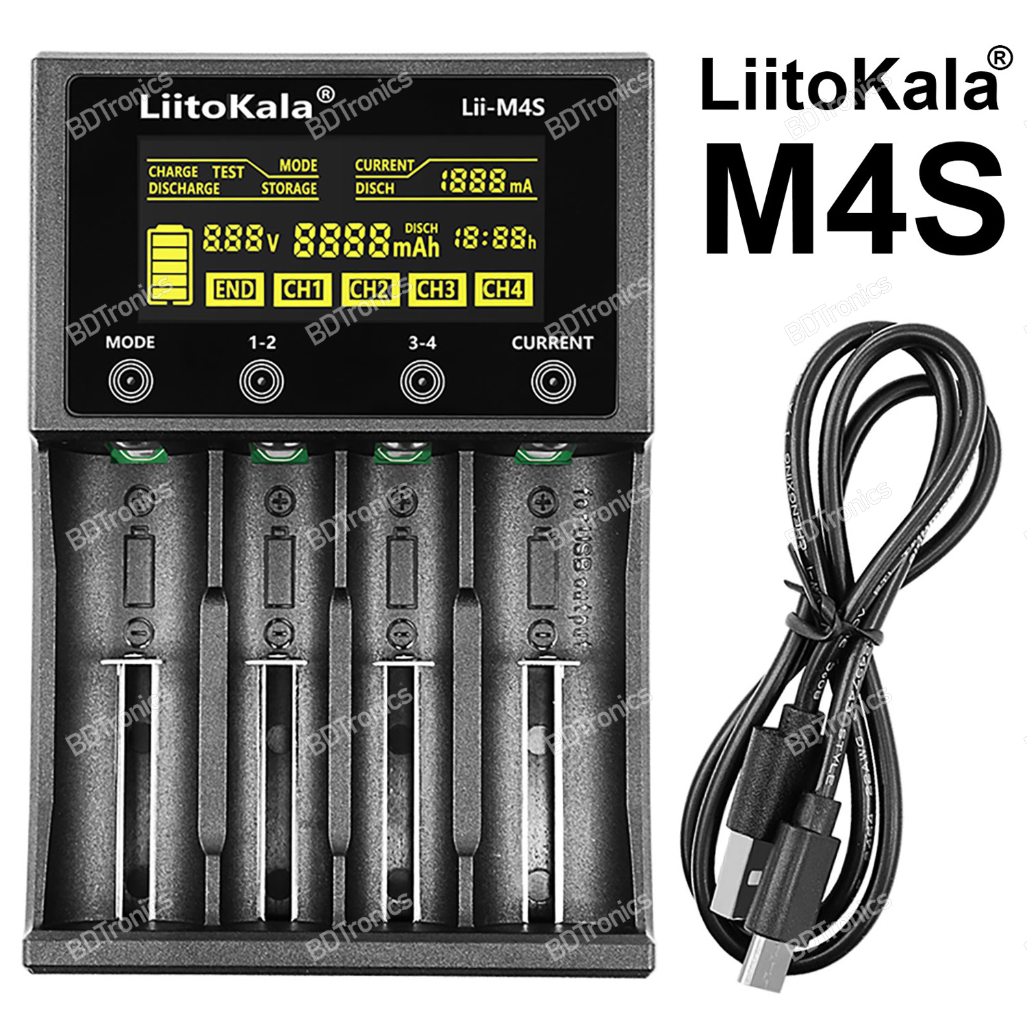 LiitoKala M4S Smart Battery Charger এখন স্টকে!